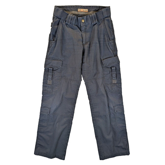 5.11 Tactical Cargo Pants 6 Regular Women's Navy Elastic Waist Multi-Pocket - Picture 1 of 12